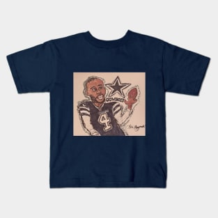 Dallas Cowboys Dak Prescott Kids T-Shirt